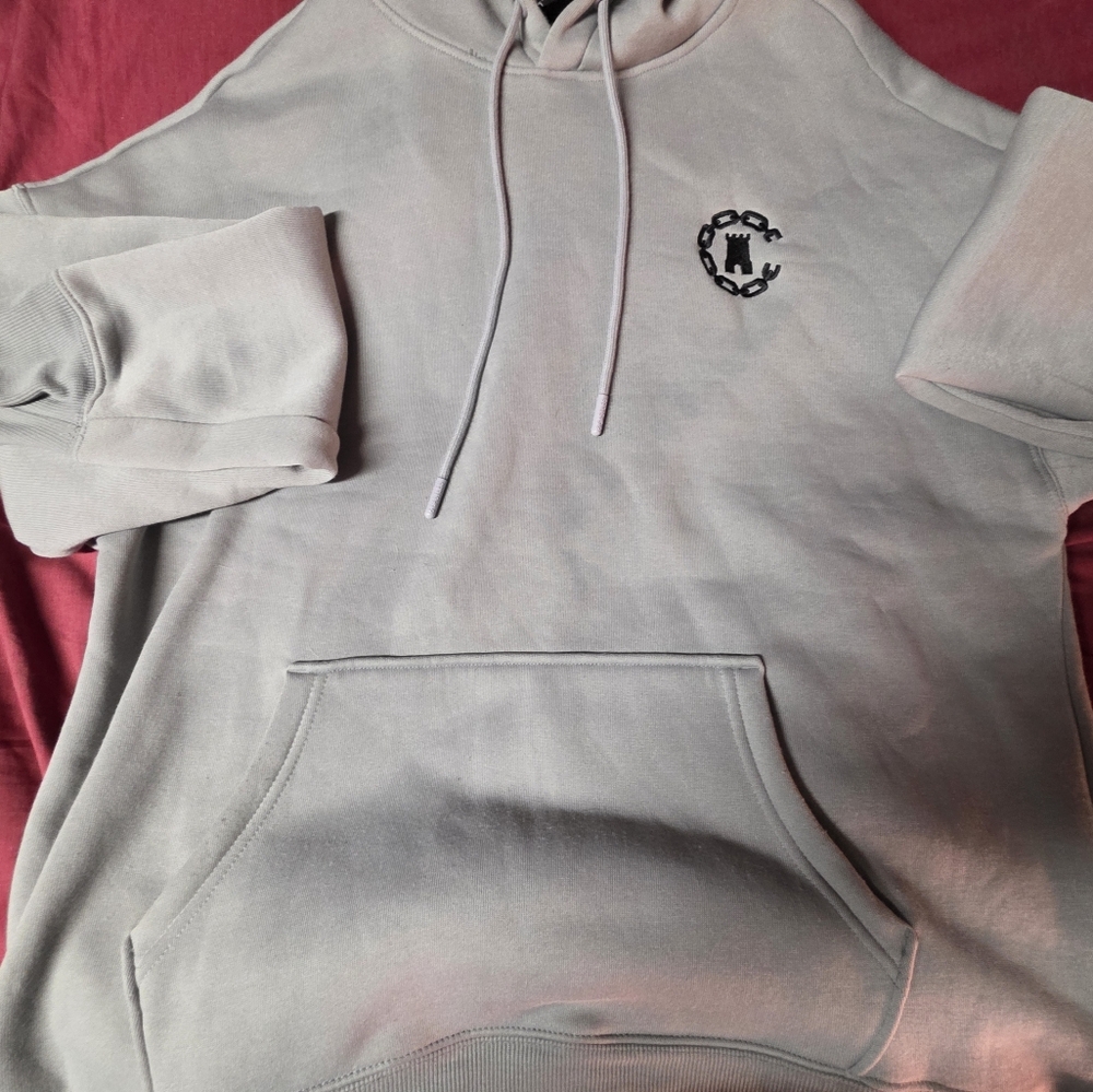 Crooks & Castles Light Gray Hoodie